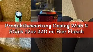 Produktbewertung Desing Wish 4 St&uuml;ck 12oz 330 ml Bier Flaschenk&uuml;hler Neopren Manschette Bierk&uuml;hler F