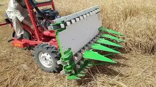Pakistani mini wheat cutting machine | China mini harvester machines