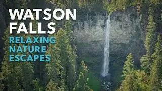 Watson Falls, Oregon&rsquo;s Majestic Waterfall | Relaxing Nature Escapes | 4K HDR