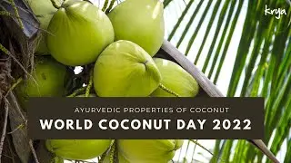 World Coconut Day 2022 | The Ayurvedic Properties of Coconut | Krya