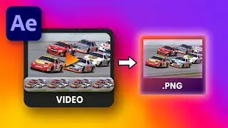 How to Export a FRAME in After Effects