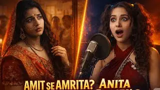Crossdressing Story  Amit to Amrita Tranformation Long hair Love #Crossdressing