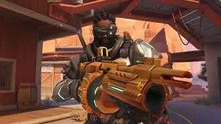 Overwatch: Baptiste All Legendary Skins with Golden Weapon In-Game (Gameplay)
