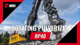 RP40 ROTATING PULVERIZER IN ACTION