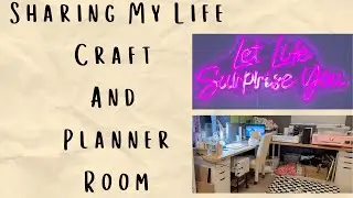 Here it is..... Craft/ Planner Area Tour | January 31, 2026