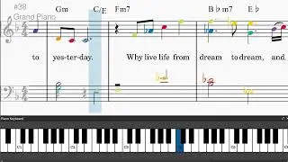 One Day I'll Fly Away - Easy piano tutorials with sheet music