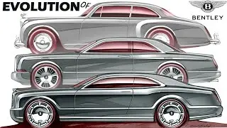 Amazing! Evolution of Bentley cars [1946 - 2023] compilation of Bentley