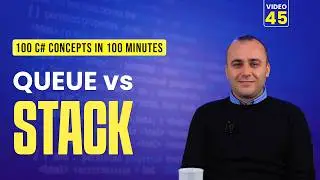 45. Queue vs Stack in C# (FIFO vs LIFO)