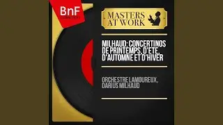 Concertino d'hiver pour trombone, Op. 327