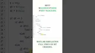 MPPT MATLAB SIMULATION | Tech Simulator 