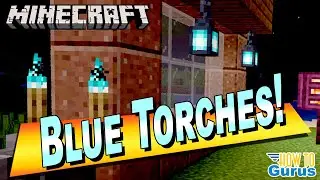 Как сделать синие факелы в Minecraft Nether: Soul Fire Torch Lantern и Shroomlight