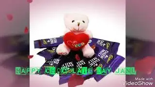 Happy chocolate day wish boyfriend..