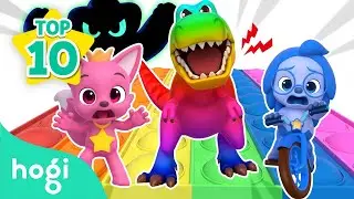 BEST SONGS of the MONTH｜Pop It, Dino Chase, Learn Colors & More｜Hogi Pinkfong