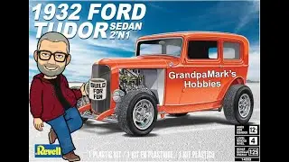 Unboxing the Revell 1932 Ford Tudor Sedan.  It's better than I thought it was going to be.