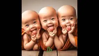 Little Monk with Friends ll #short