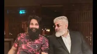 Actor Ajith kumar with Richard