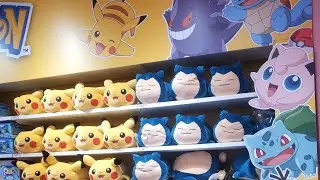 🔴Pok&eacute;mon Pikachu Eevee Plushies Merch Showcase |Gotta Catch 'Em #vlog #pokemon #toys #shortsvideo