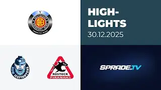 30.12.2025 - Highlights - KSW IceFighters Leipzig vs. Rostock Piranhas