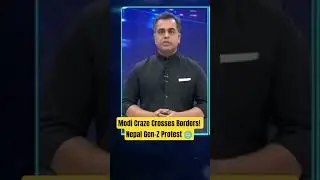 Modi Craze Crosses Borders! Nepal Gen-Z Protest 🌐 #nepal #sushantsinha #hindinews #newskipathshala