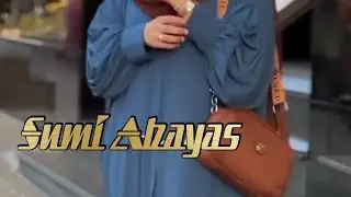 New Burqa Disigns//Flared Abaya//New Latest Abaya Style//Muslim Outfit