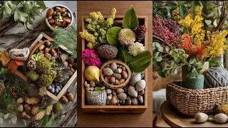 Foraged Fall Decor - Free Nature-Inspired Decorating Ideas