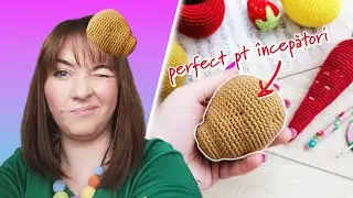 🥔 Cartof croșetat pas cu pas 🥔