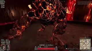 Dark and Darker Goblin Caves Floor 2 Boss Kill (Fire Colossus)