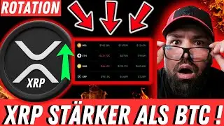 🚨 ROTATION BEGINNT! XRP &Uuml;BERTRIFFT BITCOIN &ndash; Das &auml;ndert alles