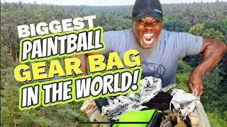 BIGGEST PAINTBALL GEAR BAG IN THE WORLD