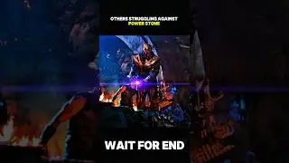 Power Stone Vs Superheroes #thanos #marvel #avengers
