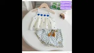Adorable Baby Girl Top and Pant designs #viral