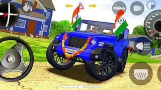 Modified Mahindra Thar Car Games: Indian Cars ( Gadi Wala Game ) Car Game Android #Gameplay 