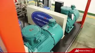 LNG Lh2 Terminal Loading Unloading Gas Flow Meter, LNG Dispener, LNG Filling Station