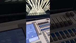 tiger touch control test lighting #concertlighting #controller