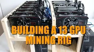 Building a 13 GPU Mining Rig - Asrock H110 Pro BTC+ RX560 RX470