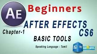 LEARN AFTER EFFECTS IN 18 MINUTES Tutorial for beginners  TAMIL