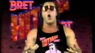 Bret Hart promo on Mr. Perfect (WWF 1989)