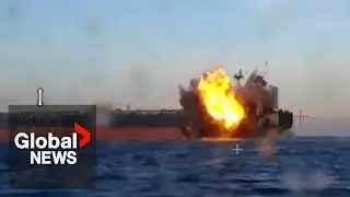 Ukraine attacks Russia&rsquo;s shadow oil tankers, Moscow responds with Kyiv bombardment
