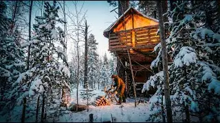 Reinforcing a Tree Shelter in Strong Winter Winds