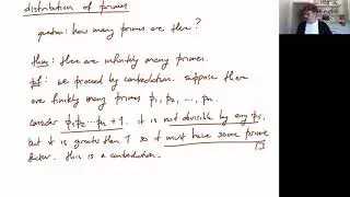 Distribution of Primes
