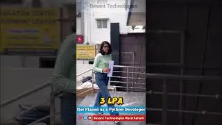 Best Python Training in Chennai & Bangalore | Besant technologies with Dual Certification