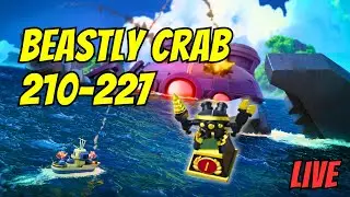 Boom Beach Beastly Crab Stage 210-227