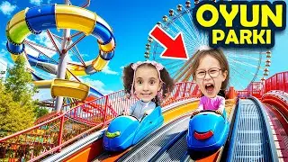 DEV OYUN PARKINDA BİR G&Uuml;N BOYUNCA EĞLENDİK !! GEBZE CENTER DİNO DİNO PARK !! BAHAR BANU ALYA