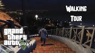 GTA 5 Ambient Walking & Driving Around | Relaxing Open World Exploration & ASMR Gameplay