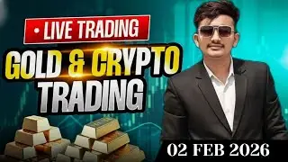 btc live trading | crypto live trading | gold live trading 2 FEB 2026 | #gold  #cryptolivetrading