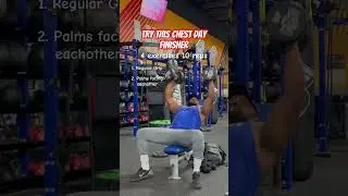 Do this MASSIVE CHEST FINISHER!#fitness #gym #fitnessmotivation #workout #youtubeshorts #shorts