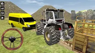 😡Hit the Gazelle !!! Real Tractor Trolley Simulator INC 👇✊