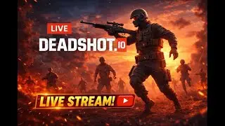 🔴 LIVE | Deadshot.io Sniper Mayhem! 🔥💥
