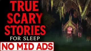 NO ADS 🛑 2 HOURS of TRUE Scary Stories for Sleep | Gentle Rain Sounds | Black Screen | Vol 05