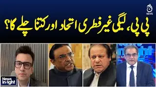 How long will the unnatural alliance between PP and PML-N last? -  ews Insight with Amir Zia